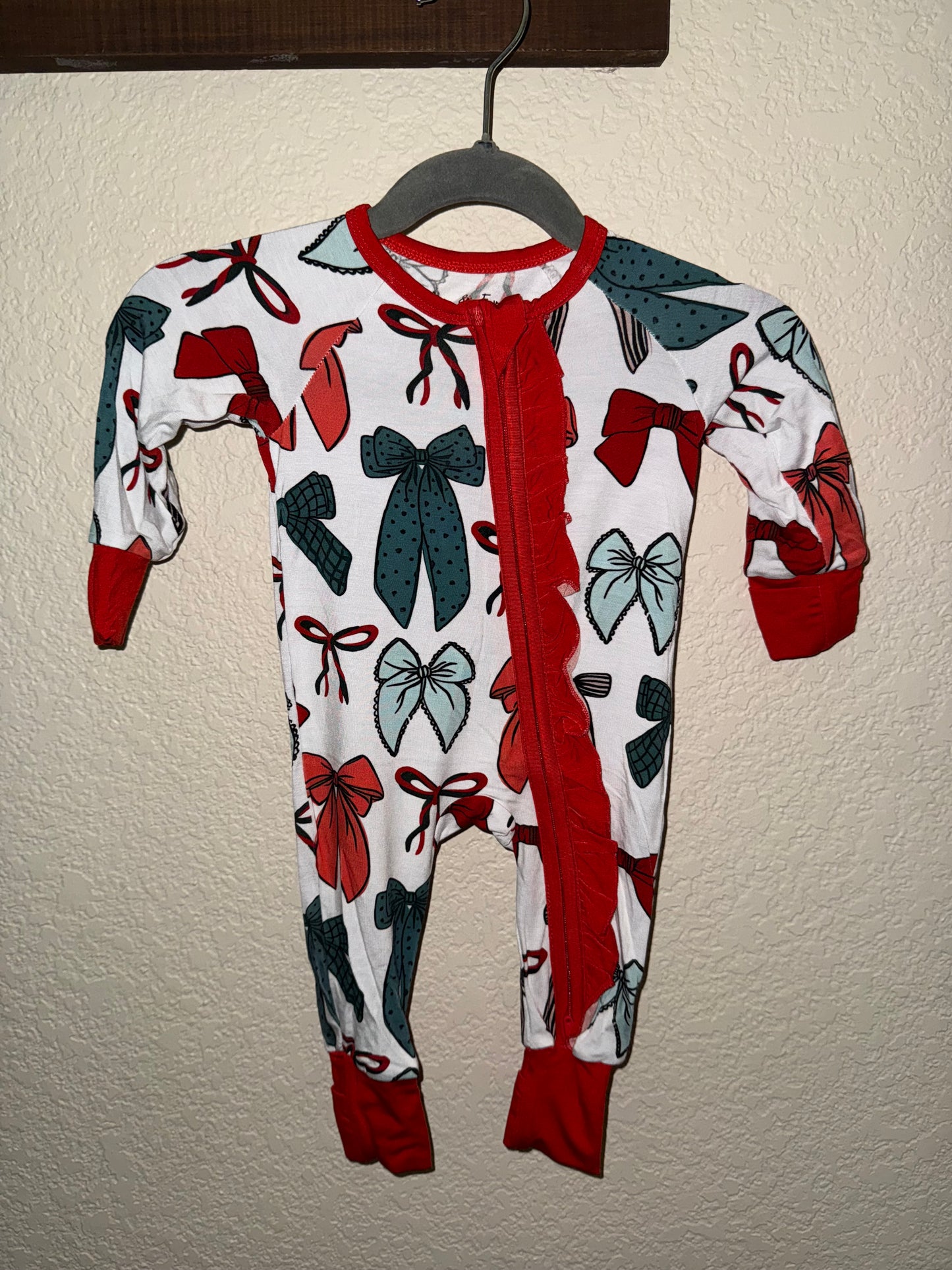christmas bowknot bamboo