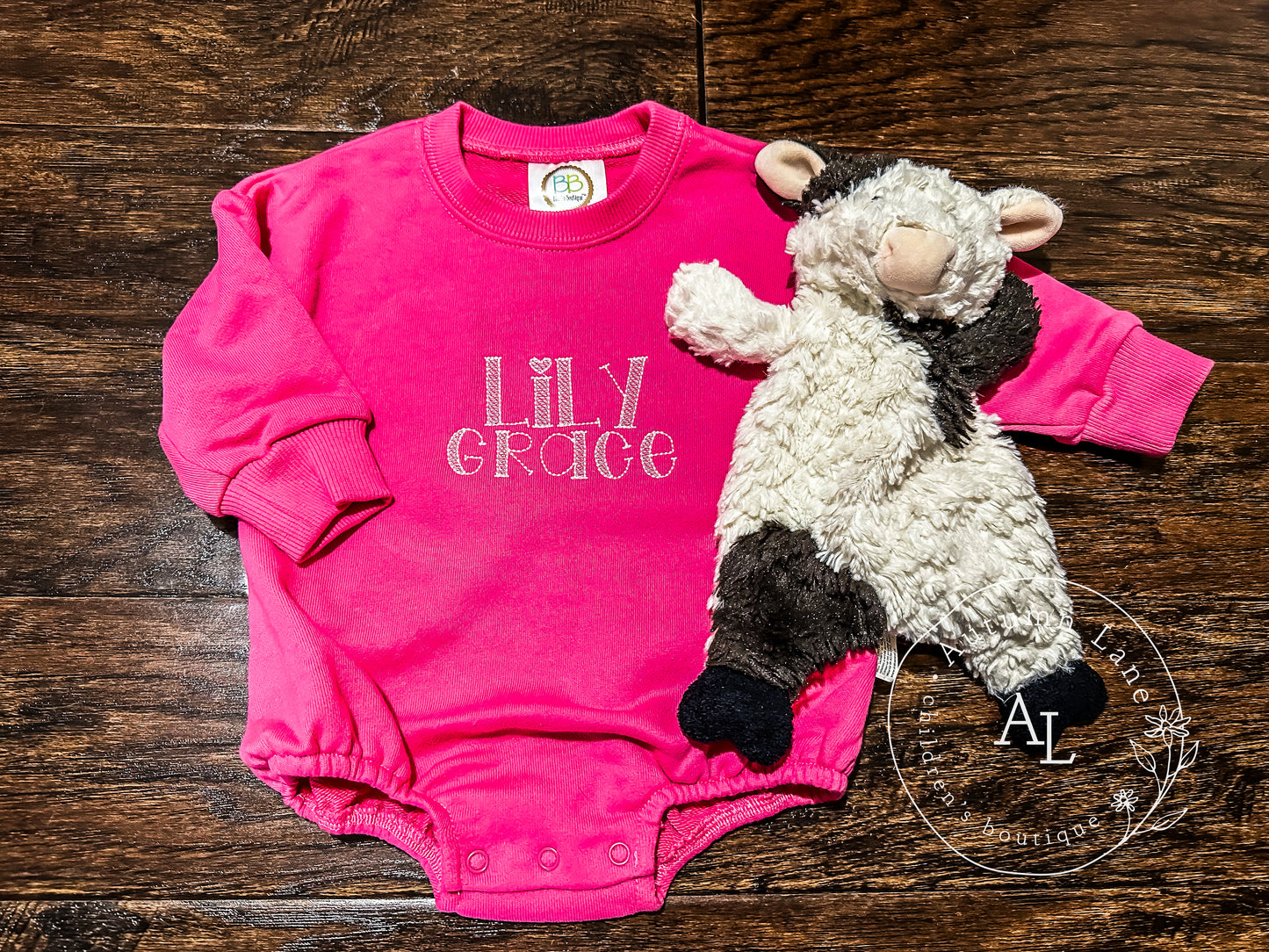 sweatshirt bubble romper
