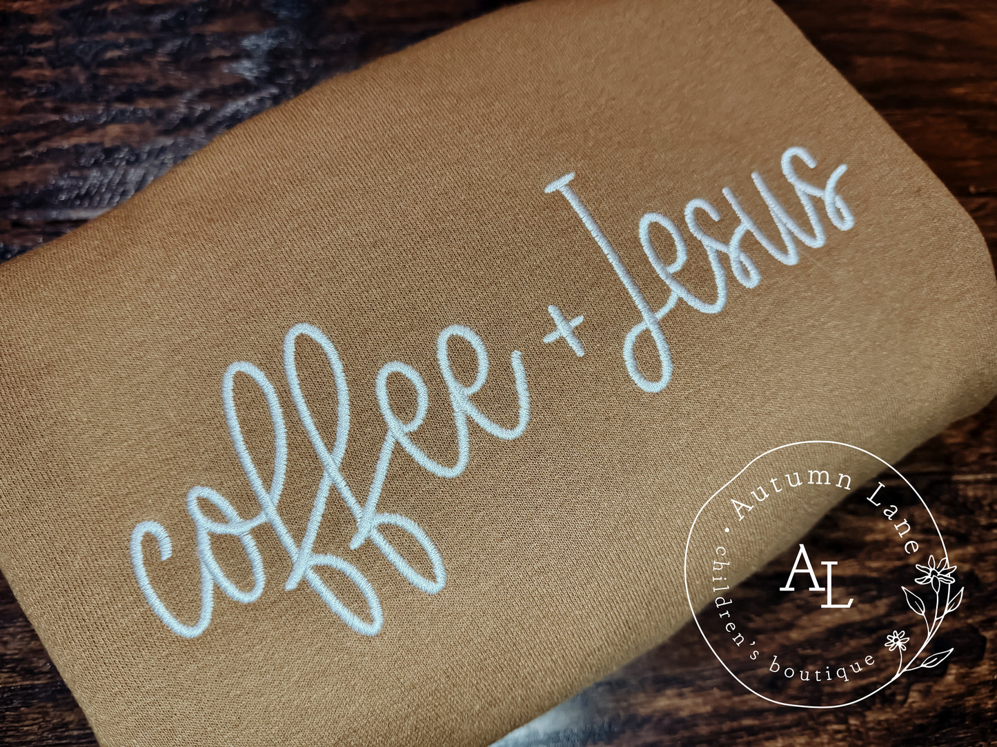 coffee + jesus crewneck