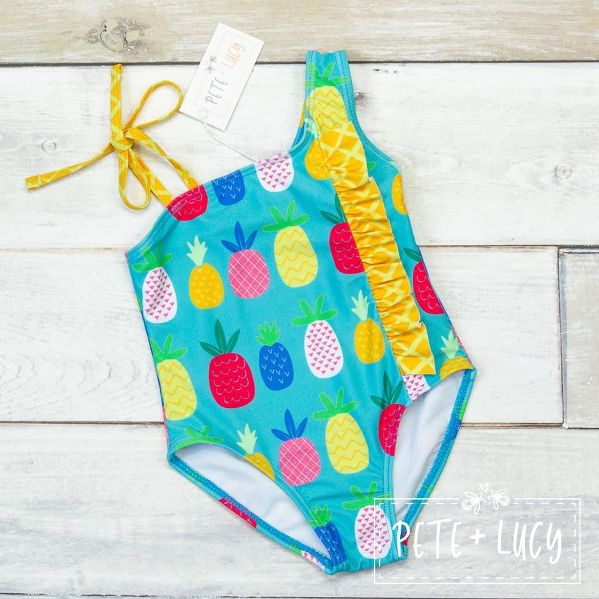 pineapple in the sun 1 piece swim