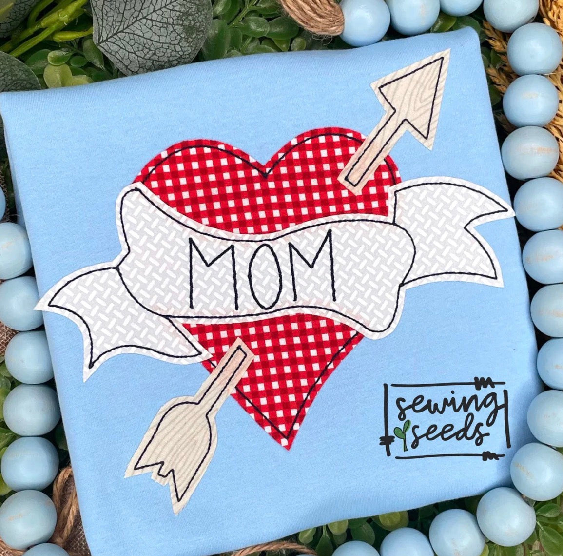 valentines appliqué