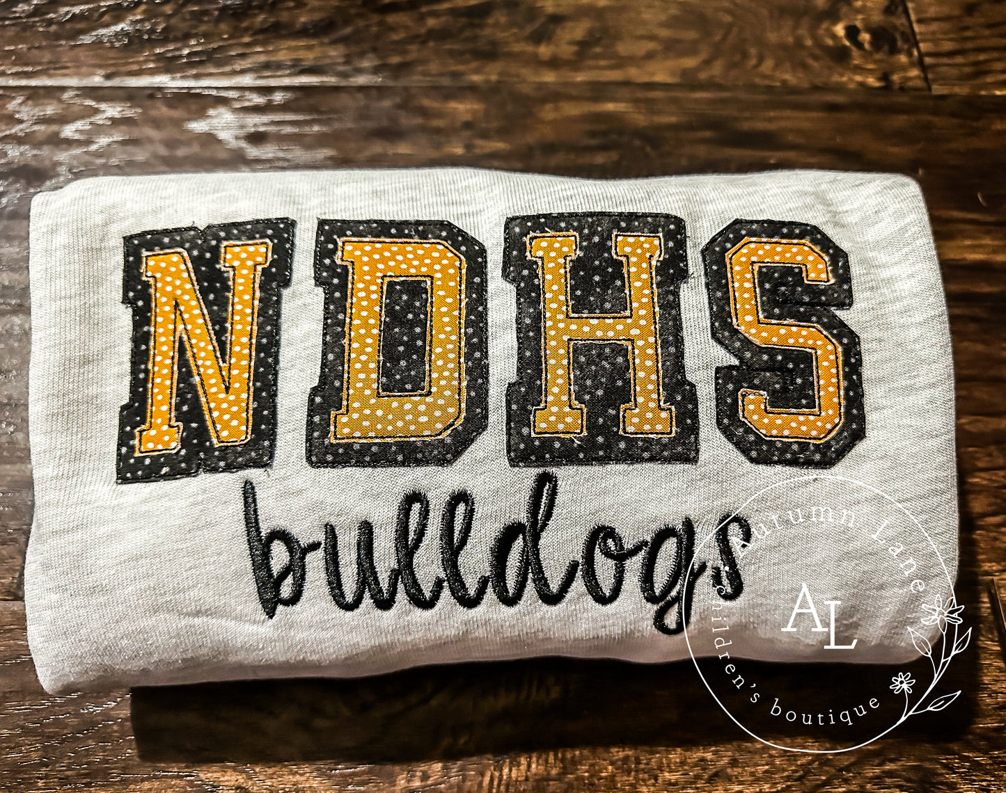 school mascot appliqué sweatshirt - YOUTH