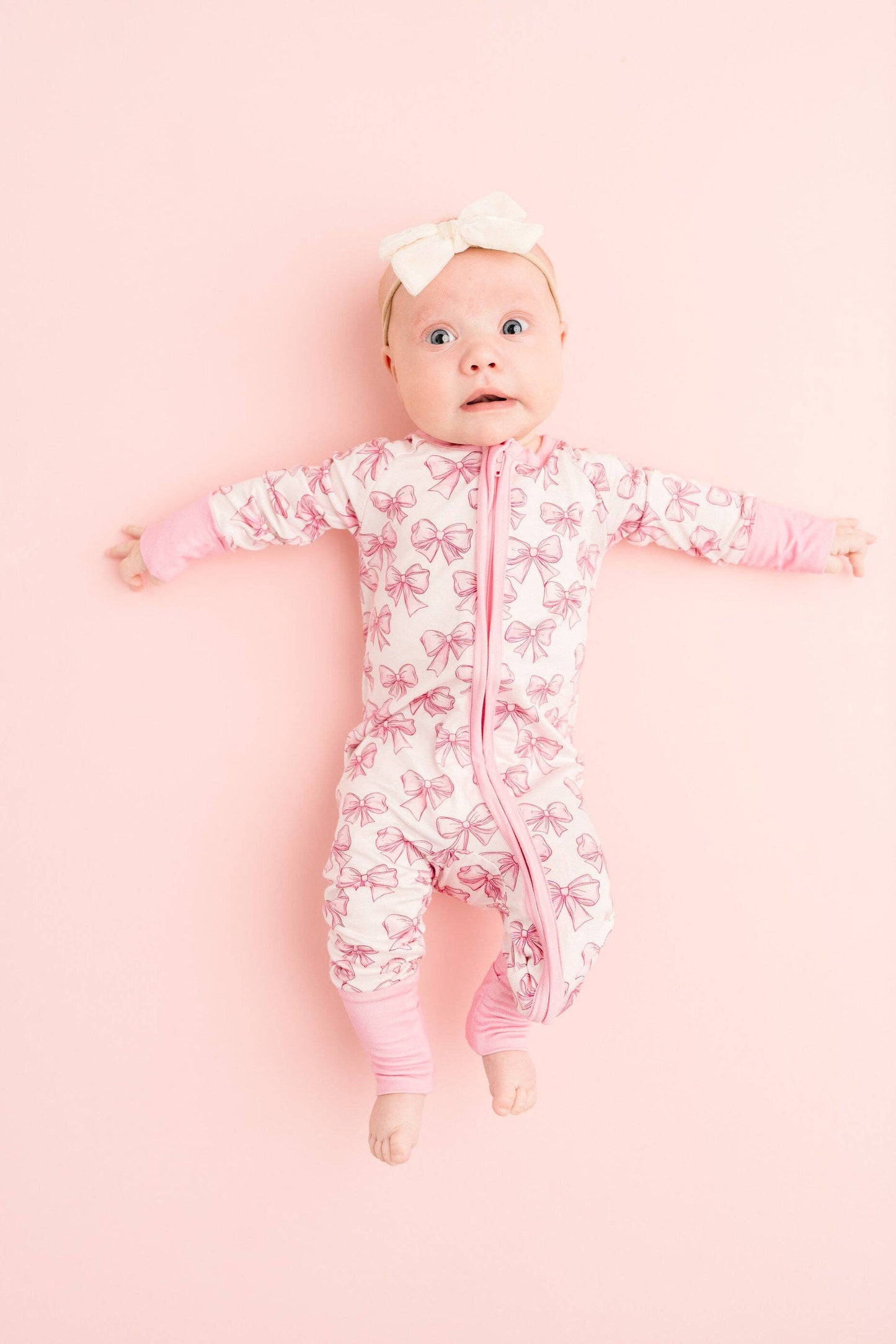 Pretty in Pink Bamboo Zippy