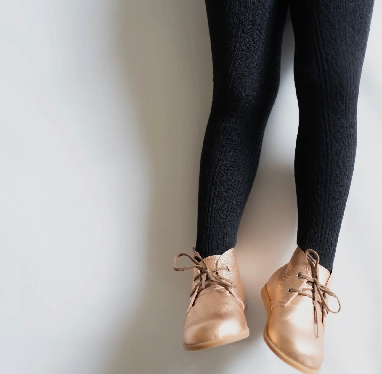 cable knit stockings