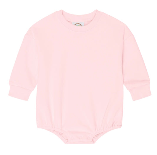 sweatshirt bubble romper