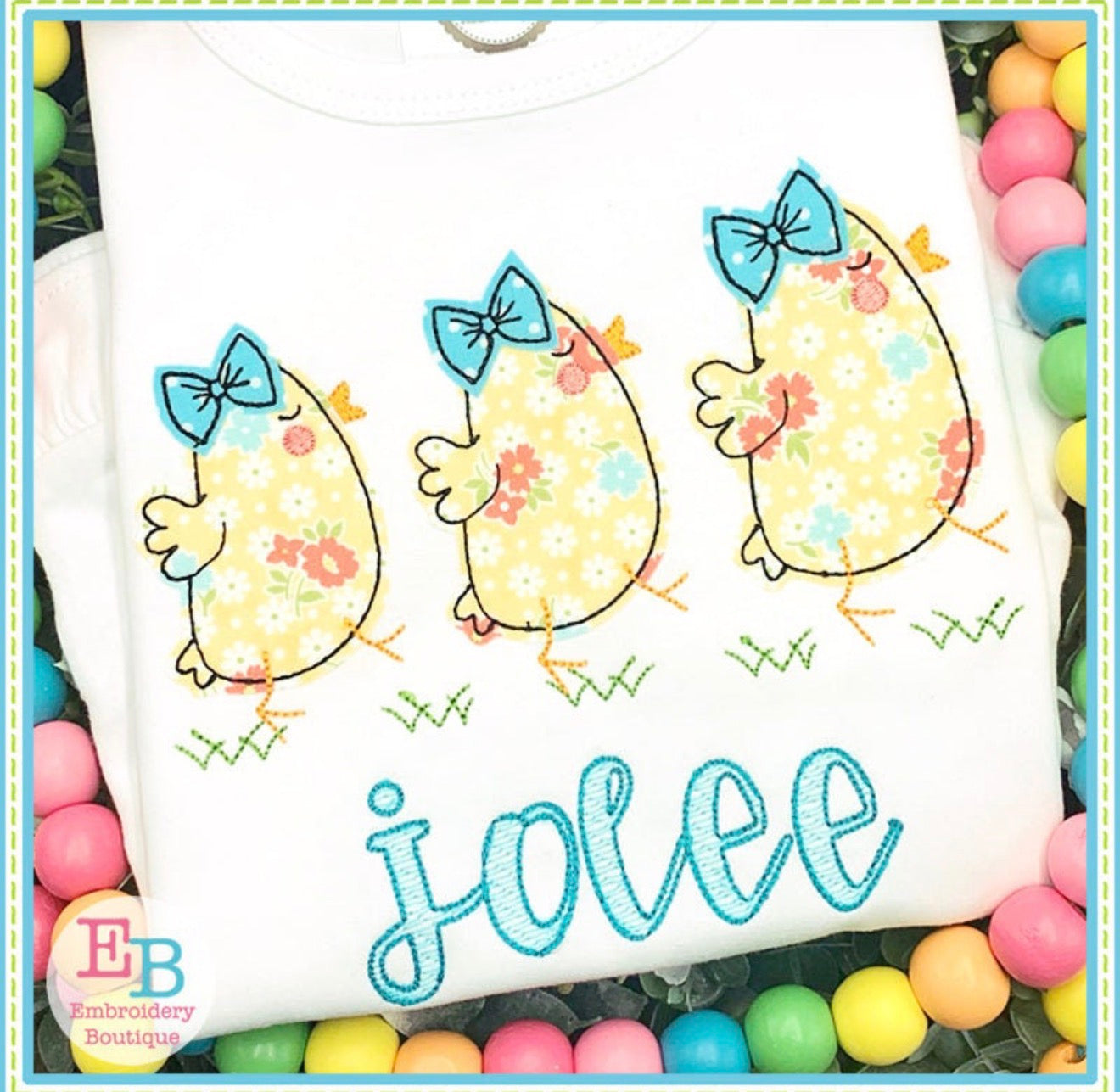 easter appliqué