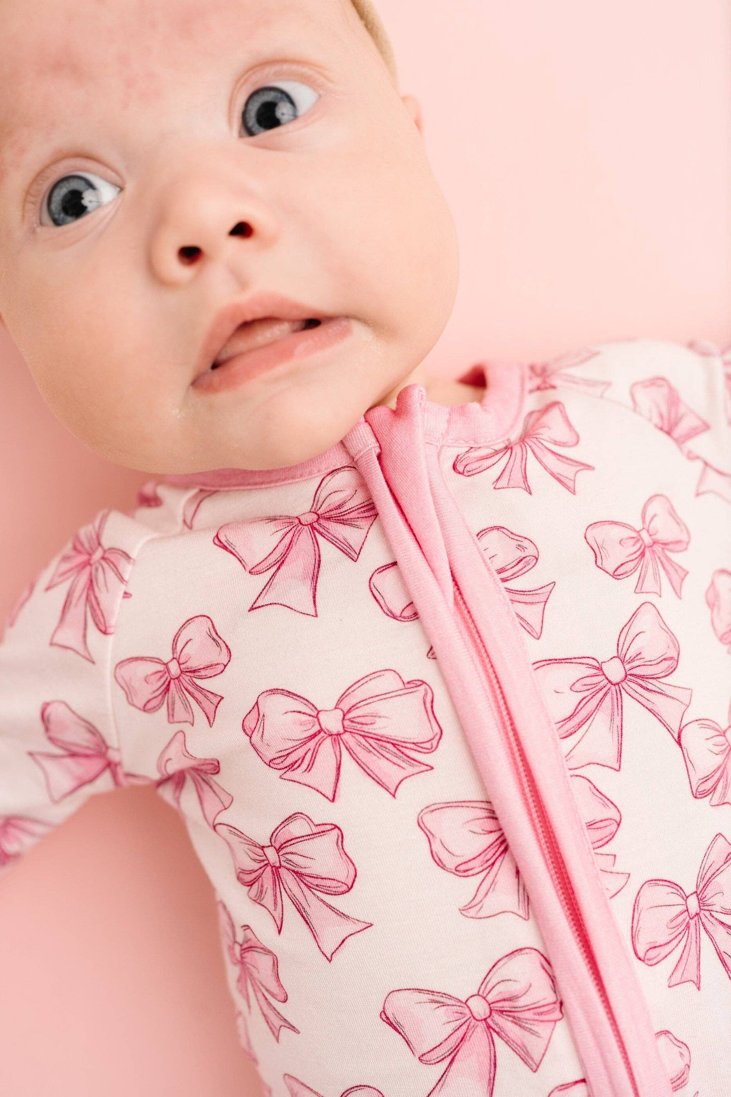 Pretty in Pink Bamboo Zippy