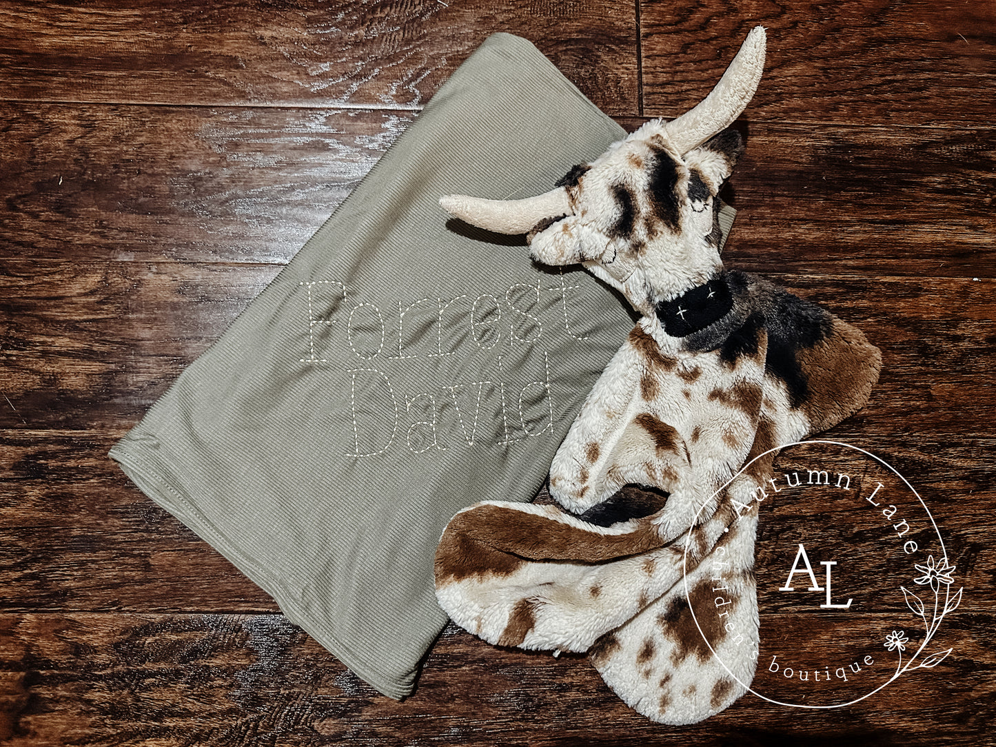 ribbed bamboo swaddle blanket