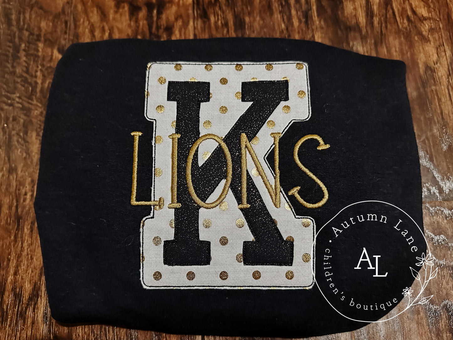 school mascot appliqué sweatshirt - YOUTH