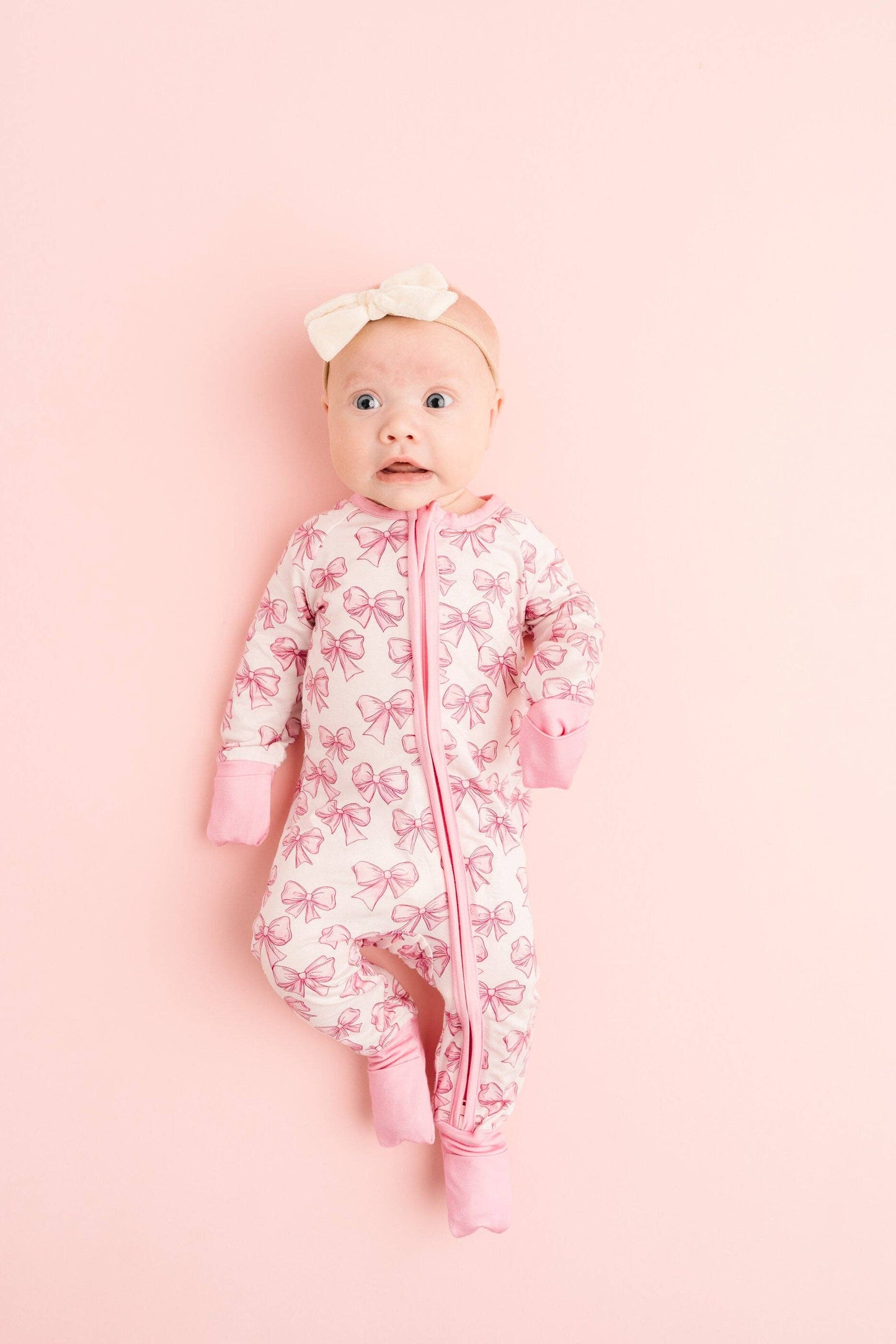 Pretty in Pink Bamboo Zippy