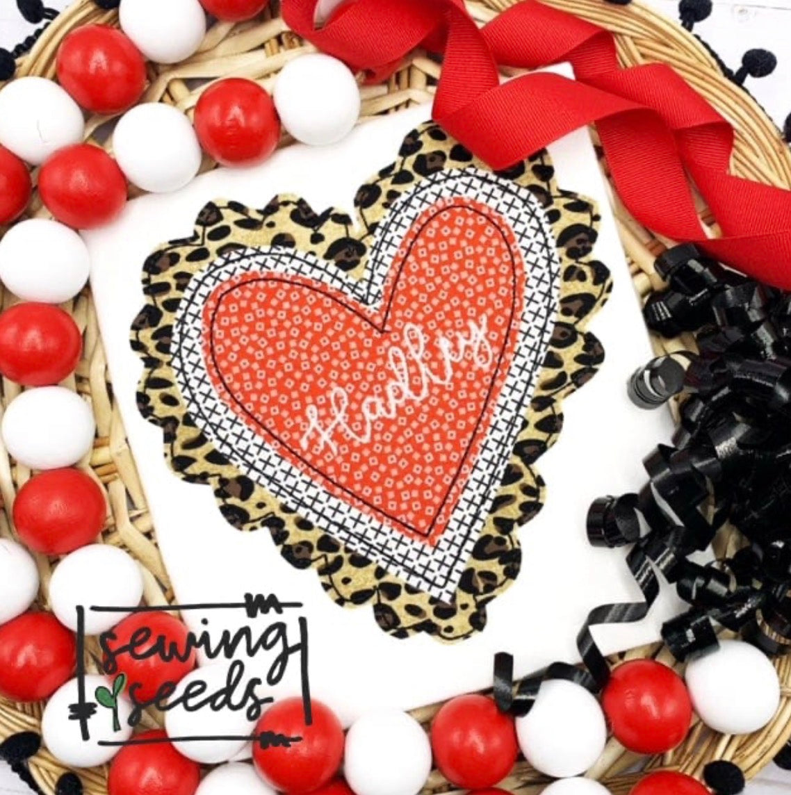 valentines appliqué