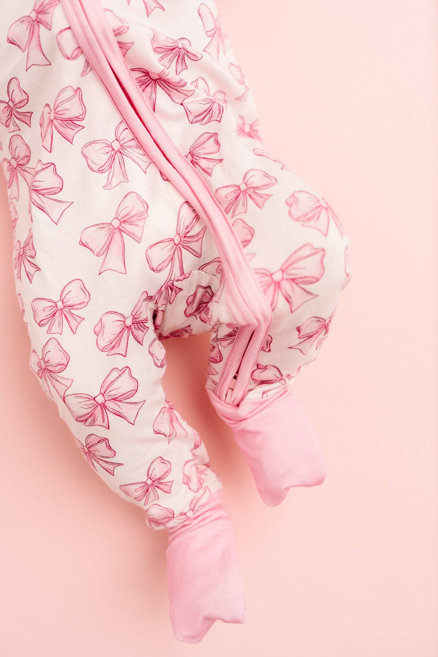 Pretty in Pink Bamboo Zippy