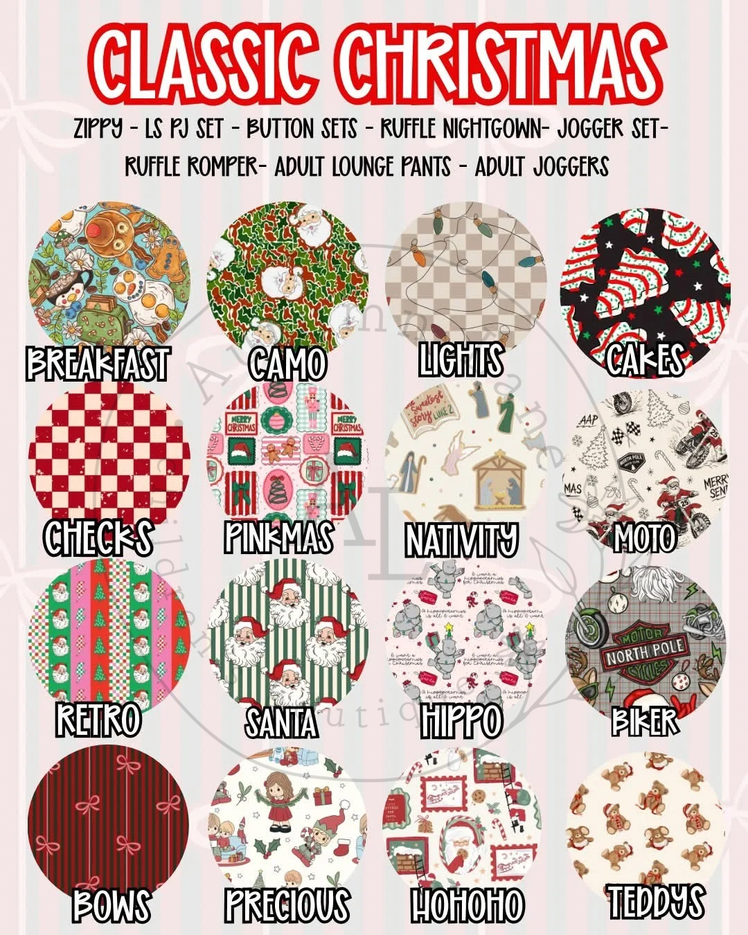 christmas bamboo pre-order / KIDS