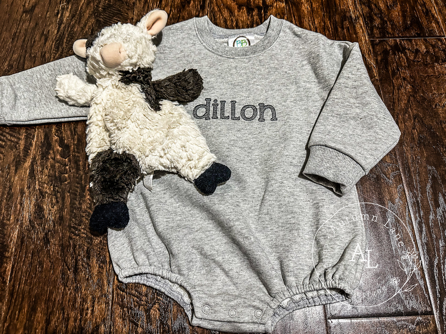 sweatshirt bubble romper