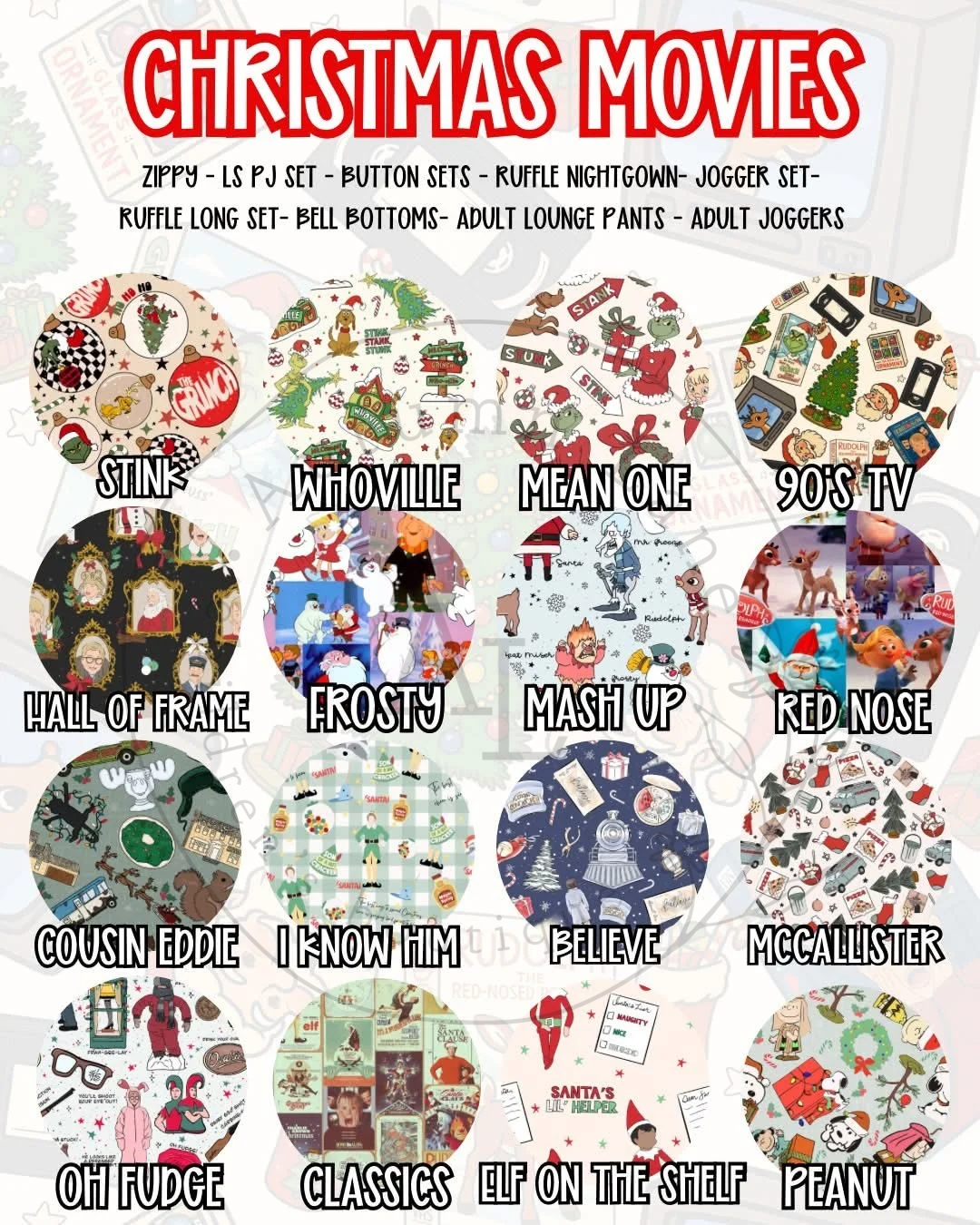 christmas bamboo pre-order / KIDS