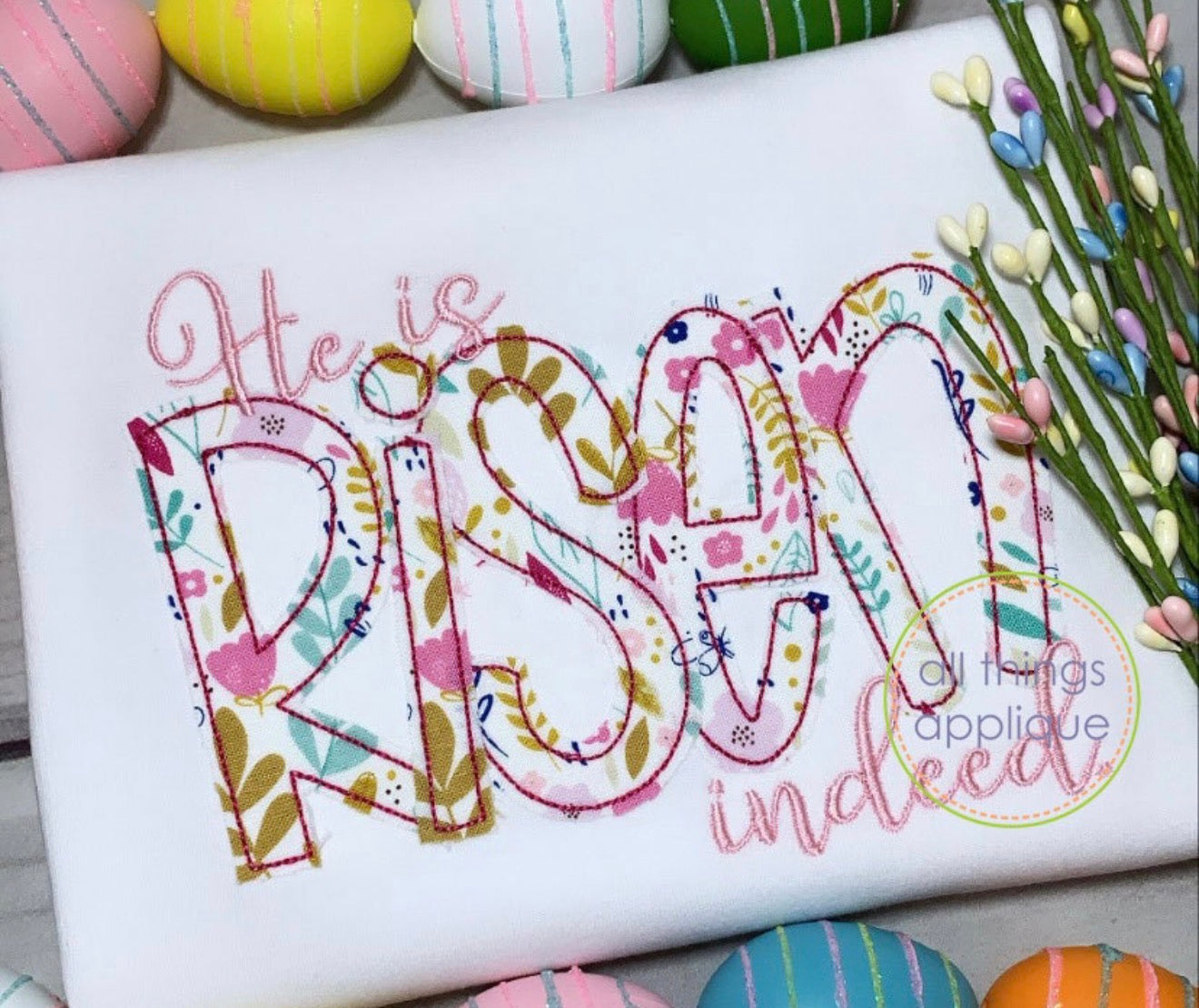 easter appliqué