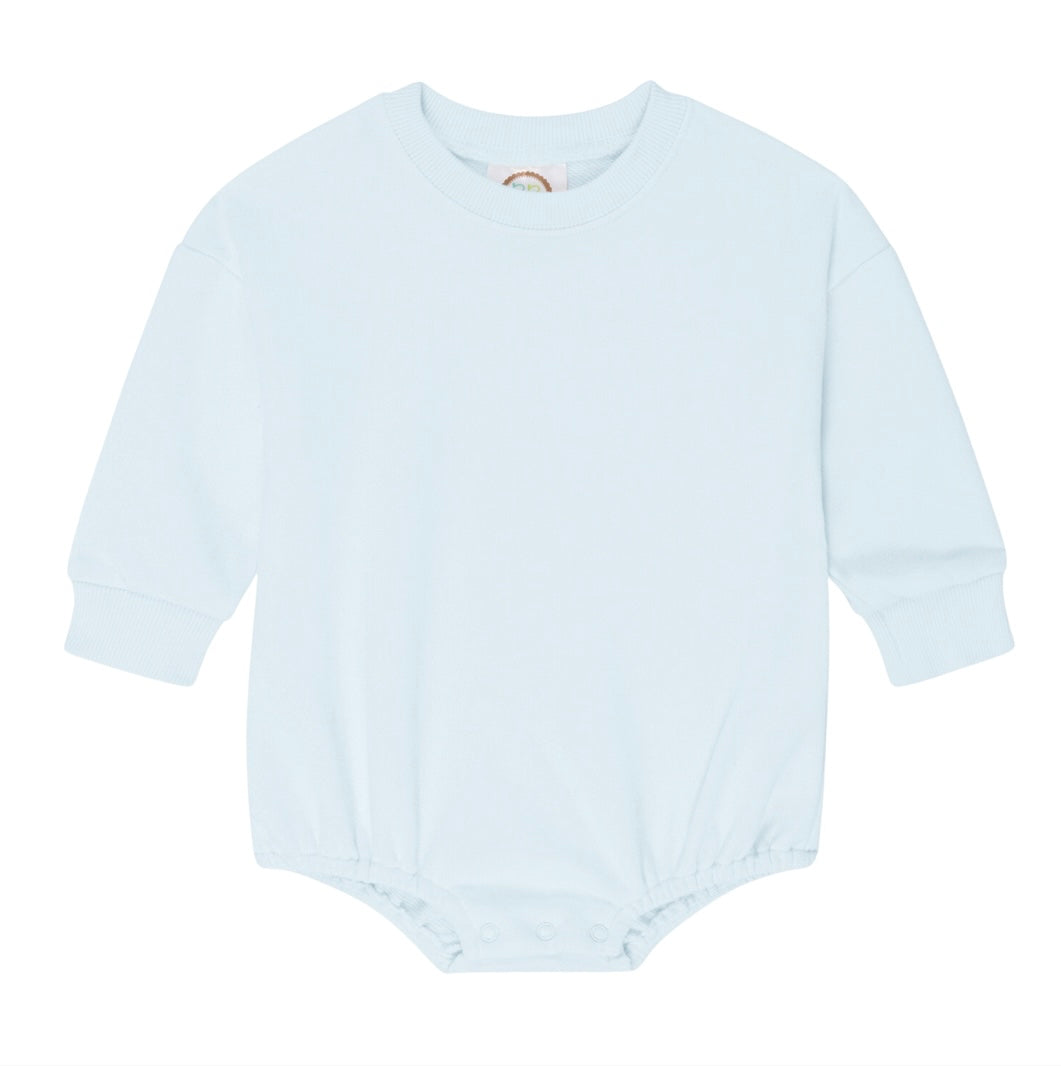 sweatshirt bubble romper