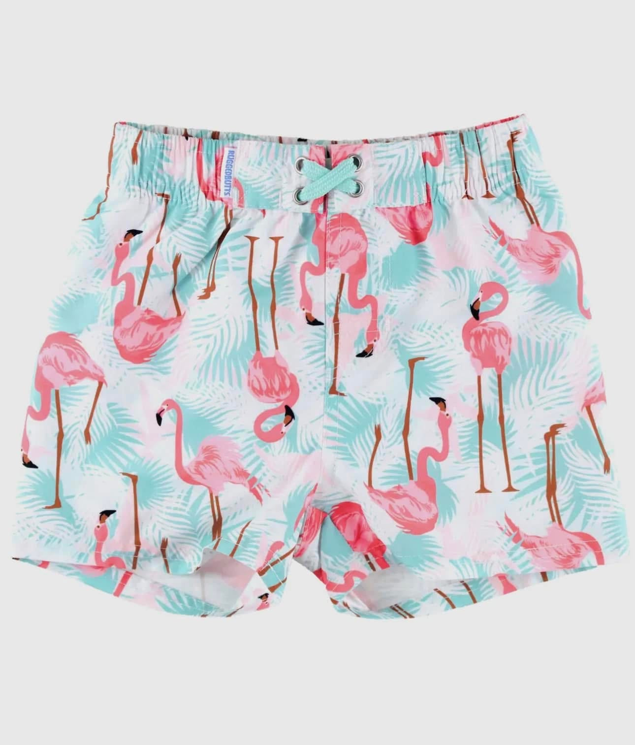 flamingo swim shorts