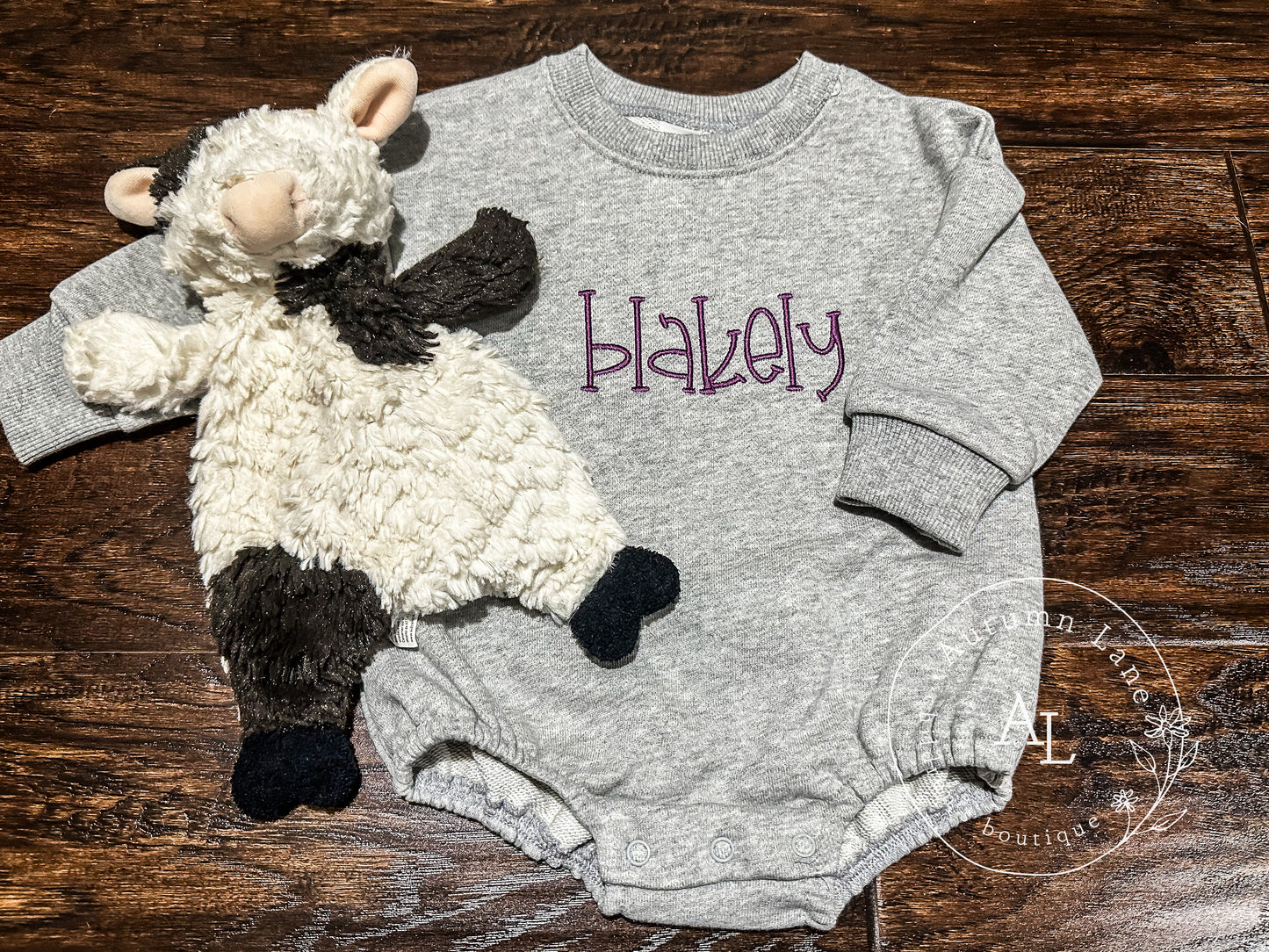 sweatshirt bubble romper