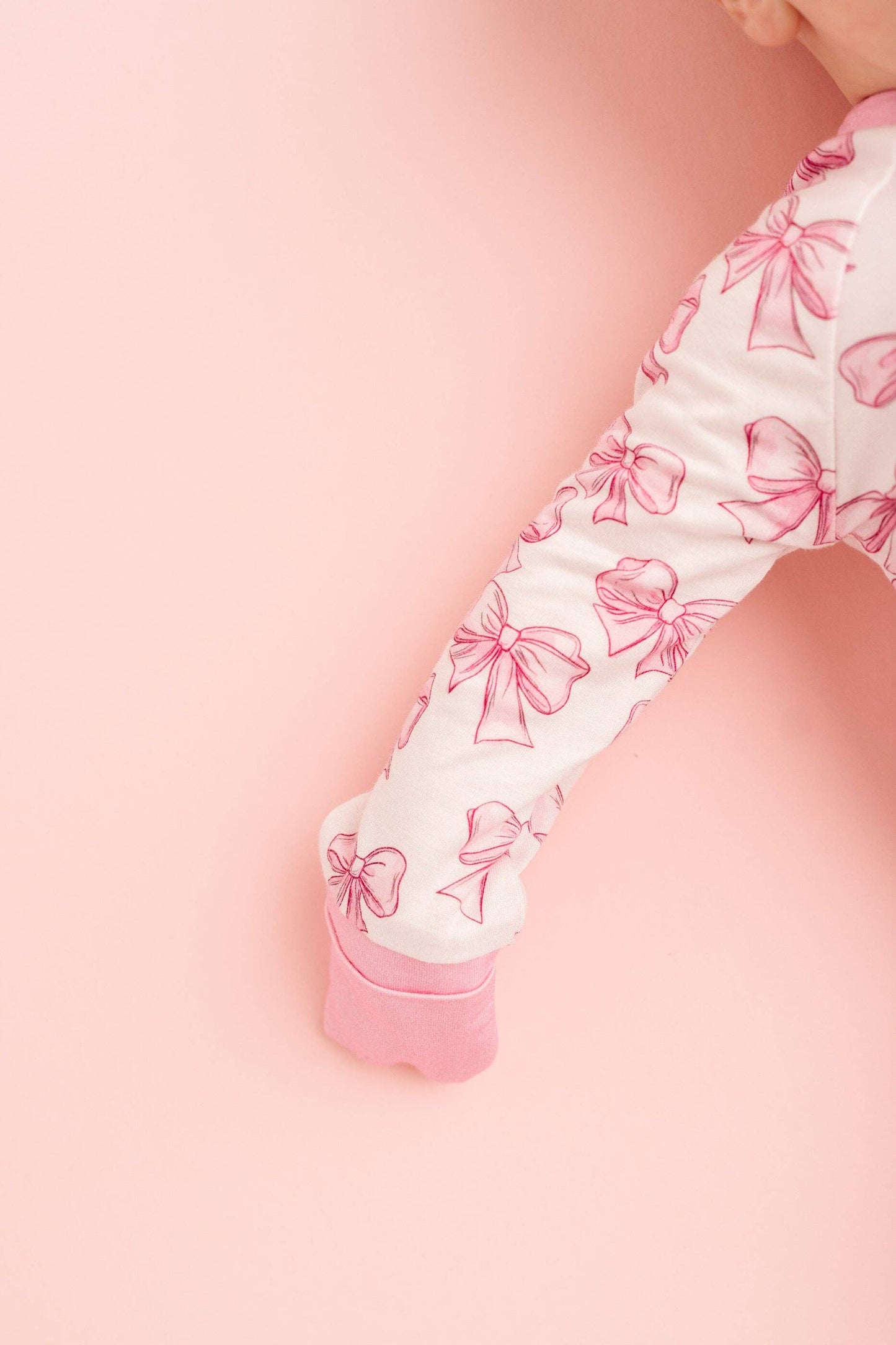 Pretty in Pink Bamboo Zippy