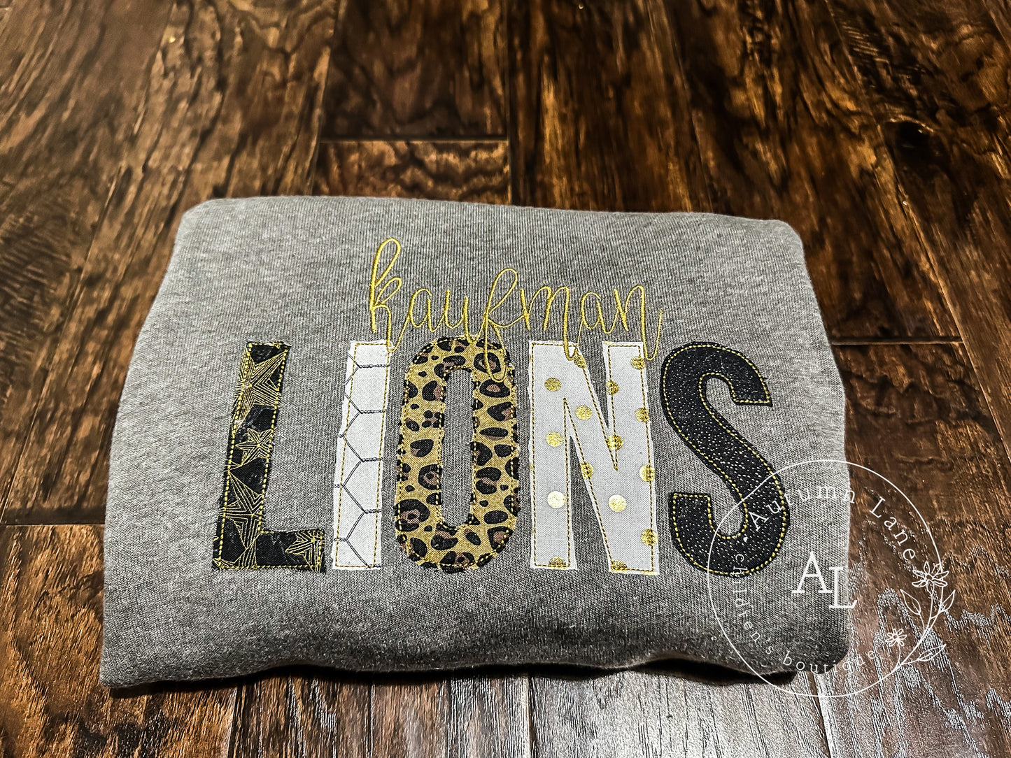 school mascot appliqué sweatshirt - YOUTH