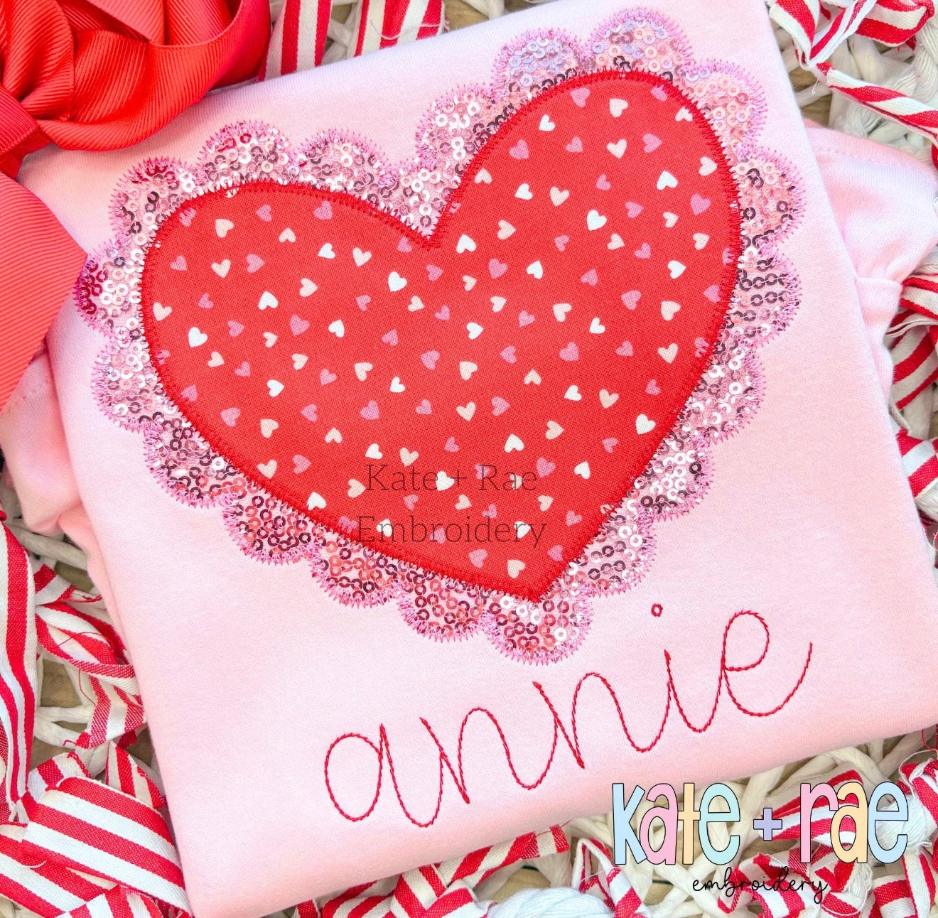 valentines appliqué