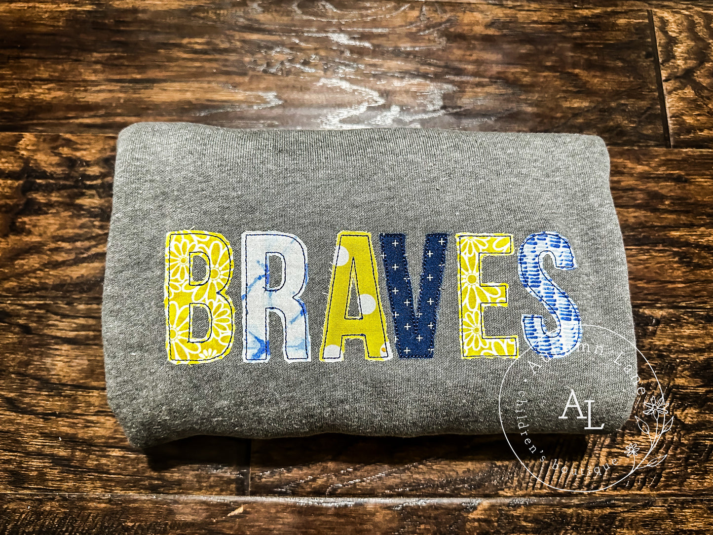 school mascot appliqué sweatshirt - YOUTH