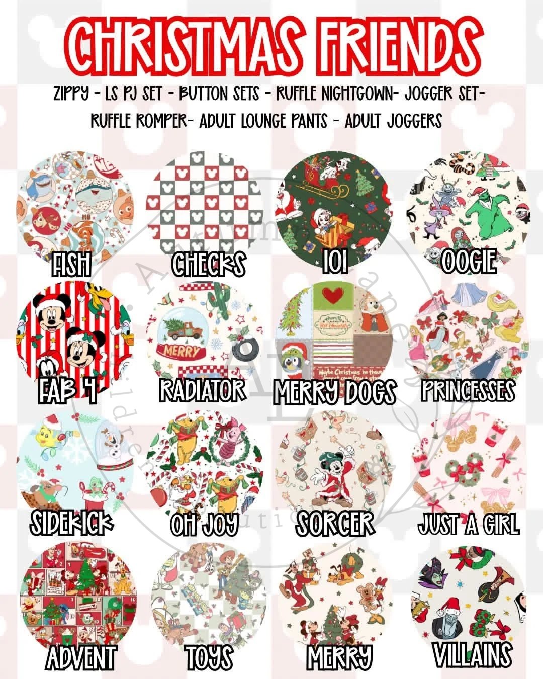 christmas bamboo pre-order / KIDS