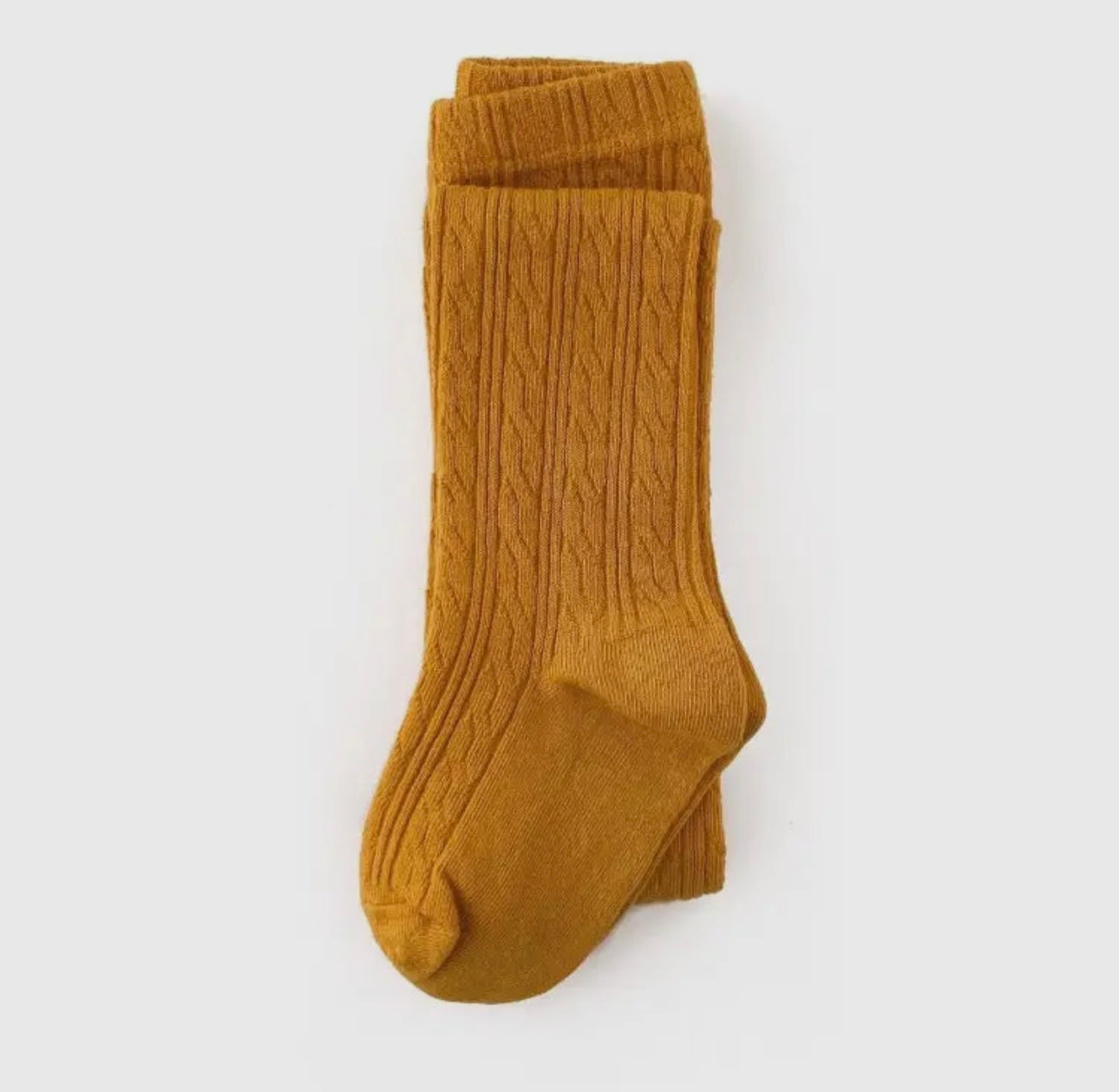 cable knit stockings