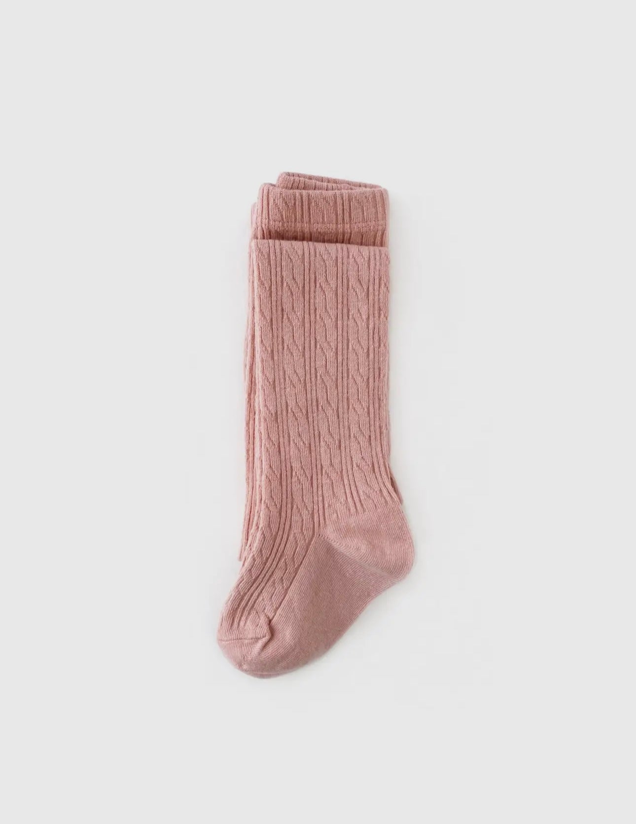 cable knit stockings