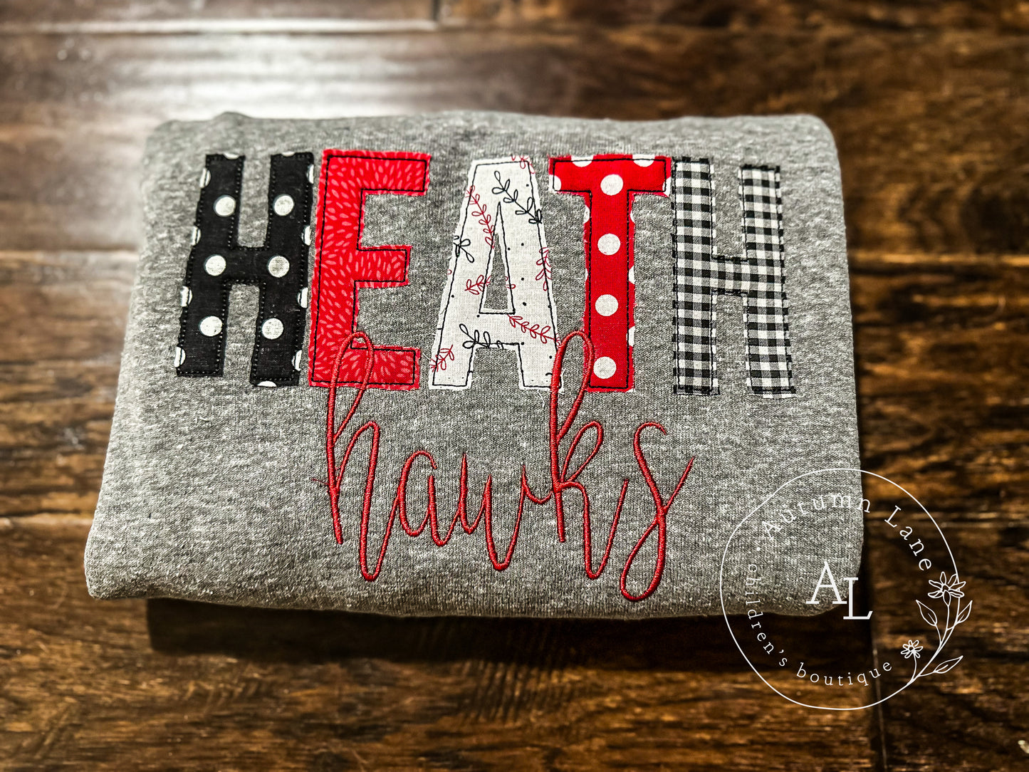 school mascot appliqué sweatshirt - YOUTH