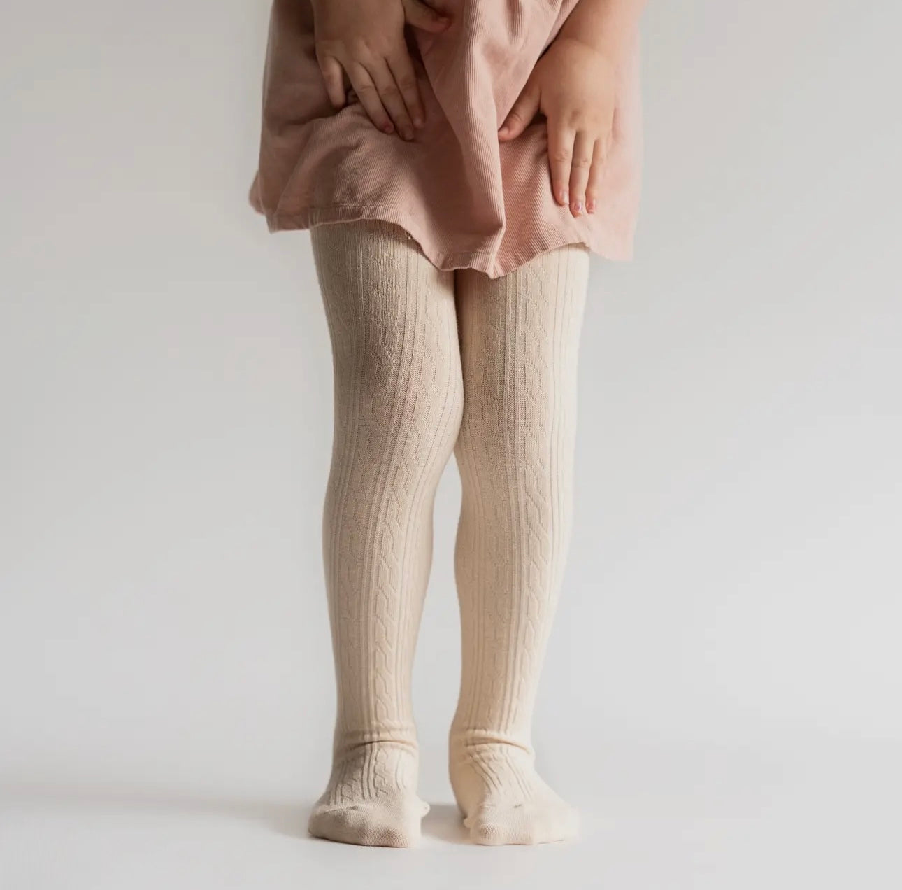 cable knit stockings
