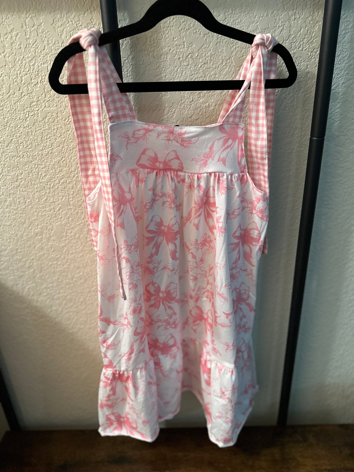 pink bow toile collection
