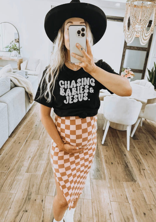chasing jesus + babies
