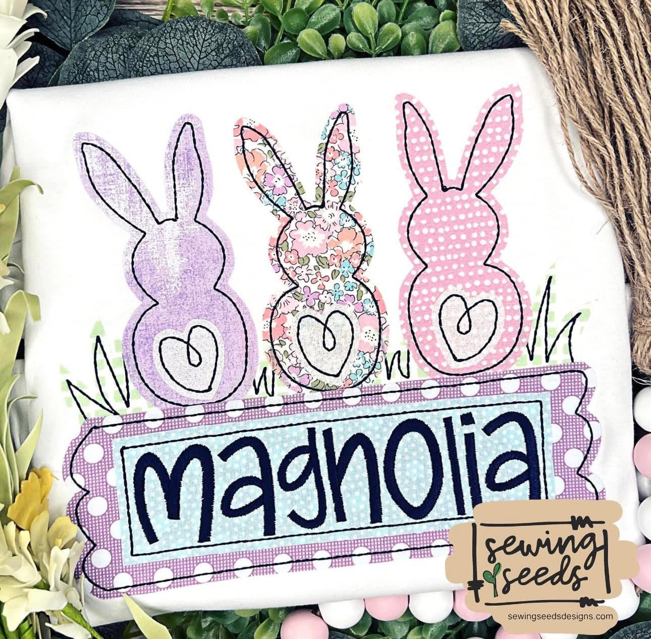 easter appliqué