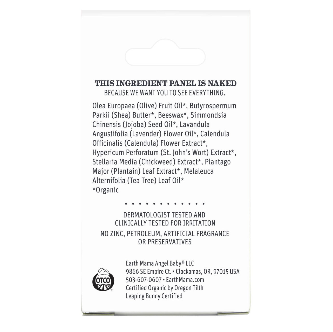 organic diaper balm