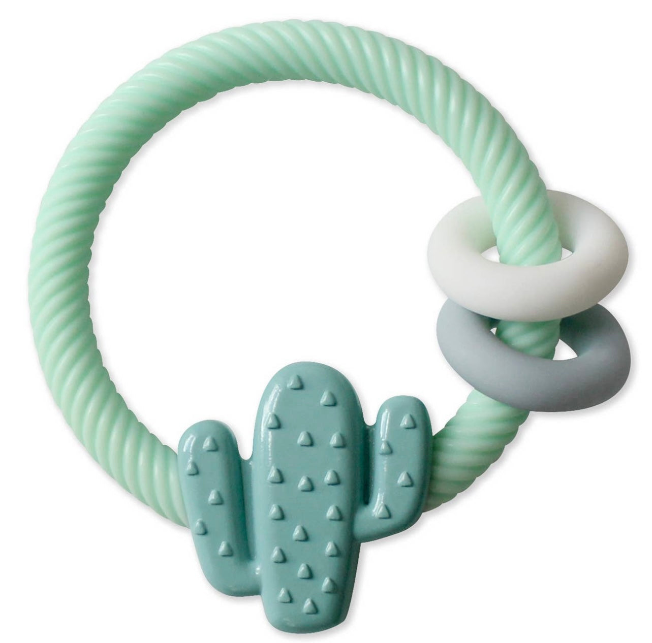 ritzy silicone teething rattle