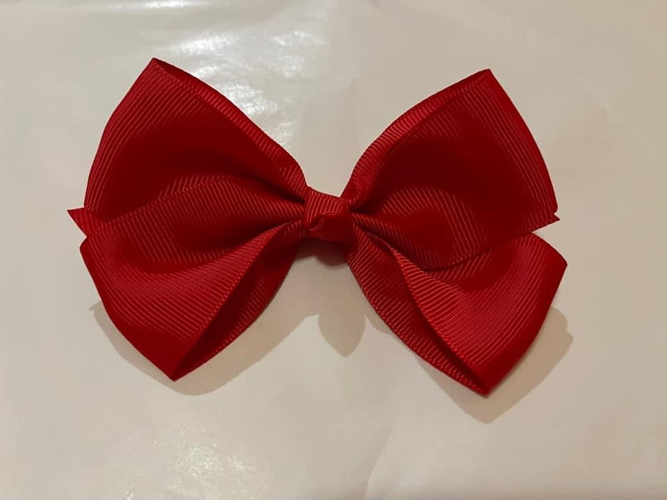 ribbon alligator clip bows