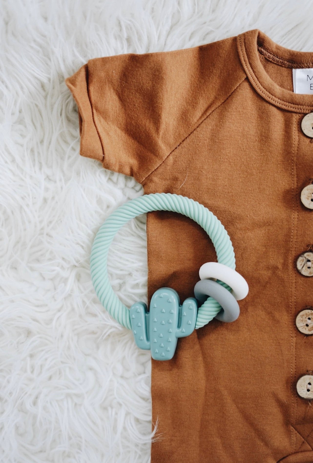 ritzy silicone teething rattle